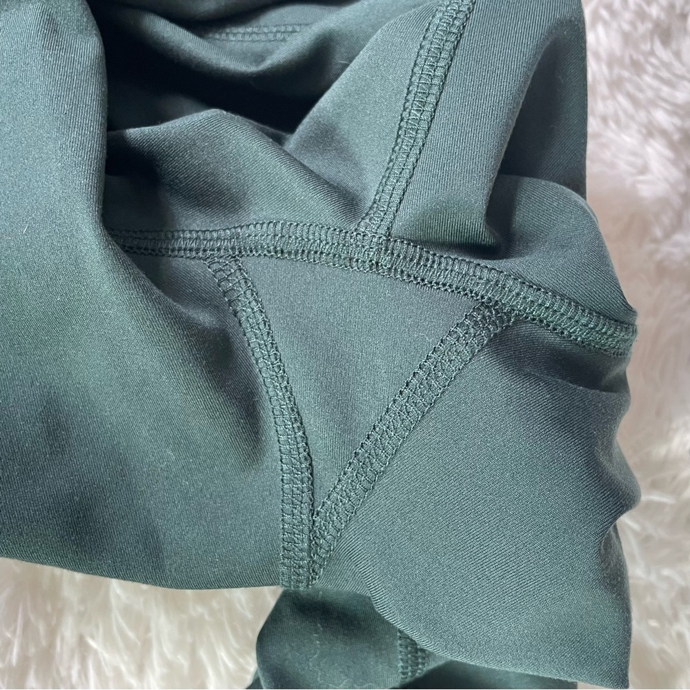 Madewell MWL Flex High Rise Leggings in Dark Palm - Picture 7 of 7